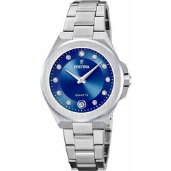 Festina Γυναικείο Ρολόι με Ασημί Μεταλλικό Μπρασελέ F20700/5