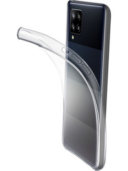Cellular Line Fine Back Cover Silicone for Samsung A43 transparent