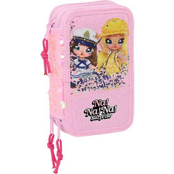Safta Na!Na!Na! Surprise Sparkles Κασετίνα Γεμάτη με 3 Θήκες Ροζ 412264857
