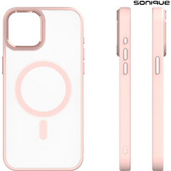 Sonique Magnetic MagMetal Back Cover Pink (iPhone 11)