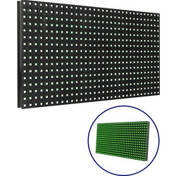 Ανταλλακτικό Panel Module P10 SMD 2835 32x16cm για Κυλιόμενη Πινακίδα LED Πράσινο Αδιάβροχο IP65 GloboStar 91101