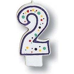 Κεράκι Polka Dot 2" Creative Converting