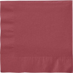 Creative Converting Χαρτοπετσέτες Burgundy 16.5cm x 16.5cm Caspari (50 τεμάχια)
