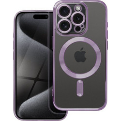 iS TPU MAG ELECTRO IPHONE 15 PRO trans purple backcover