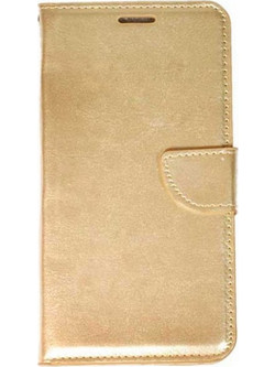Wallet Cover Θήκη Δερματίνης για iPhone 13 Pro Χρυσό