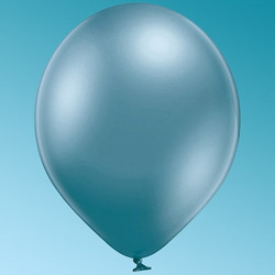 Μπαλόνια Latex Σιέλ Glossy