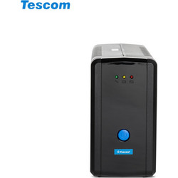 Tescom Leo Plus LED UPS Line Interactive 650VA 390W με 2 Πρίζες