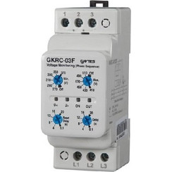 GKRC-03F PK28 380/400V AC T/I 3 CAP ηλεκτρονόμος επιτήρησης τάσης