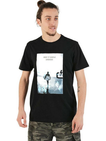 Emerson Ανδρικό T-shirt 191.em33.57 black