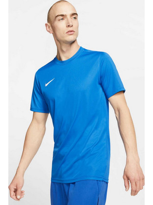 Nike Dri-FIT Park VII Ανδρικό Αθλητικό T-Shirt Royal Blue BV6708-463