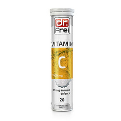 Dr.Frei Vitamin C 1000mg 20 Αναβράζοντα Δισκία