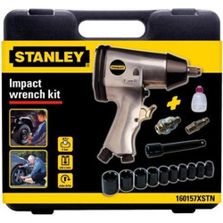 STANLEY 160157XSTN Σετ Αερόκλειδο 1/2" - 312Nm με Εξαρτήματα σε Βαλίτσα