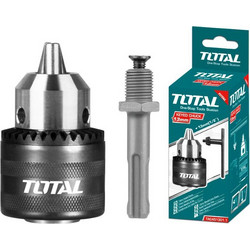TOTAL TAC451301.1 Τσοκ Δραπάνου με Κλειδί και Αντάπτορα 1/2" - 13mm
