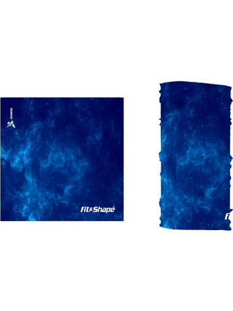 Προστατευτικό Λαιμού Fit & Shape Cosmic Blue από Ύφασμα Interlock