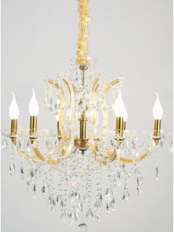 Φωτιστικό Οροφής 5244-6/Φ 70x45cm 6xΕ14 Gold Inlight