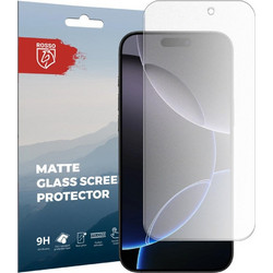 Tempered Glass iPhone 16 Pro Max Rosso Matte Glass Ματ Αντιχαρακτικό Γυαλί Προστασίας Οθόνης - Clear (8719246461057)