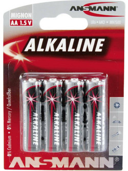 Ansmann Alkaline AA 4τμχ