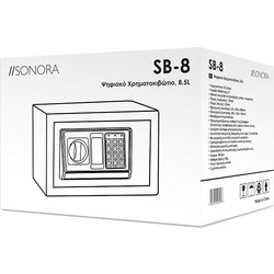SONORA SB-8 Ψηφιακό Χρηματοκιβώτιο, 8.5L