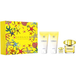 Versace Yellow Diamond Eau de Toilette 90ml + 5ml + Body Lotion 100ml + Shower Gel 100ml