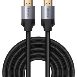 Baseus Καλώδιο HDMI 2.0 Braided HDMI Male to HDMI Male 5m Black