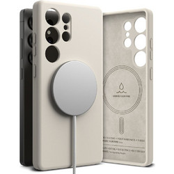 RINGKE SILICONE MAGNETIC MAGSAFE-SAMSUNG GALAXY S25 ULTRA STONE