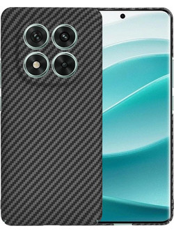 Techsuit Carbonite FiberShell Back Cover Black (Xiaomi Redmi Note 14 Pro 5G / Poco X7)