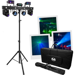 Derby MAC MAH MOVING-FX Bar Μπάρα με 2x Εffect 4x Derby FX