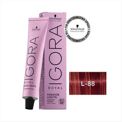 Schwarzkopf Igora Royal Fashion Lights L-88 Έντονο Κόκκινο Ξανθιστικό Μαλλιών 60ml