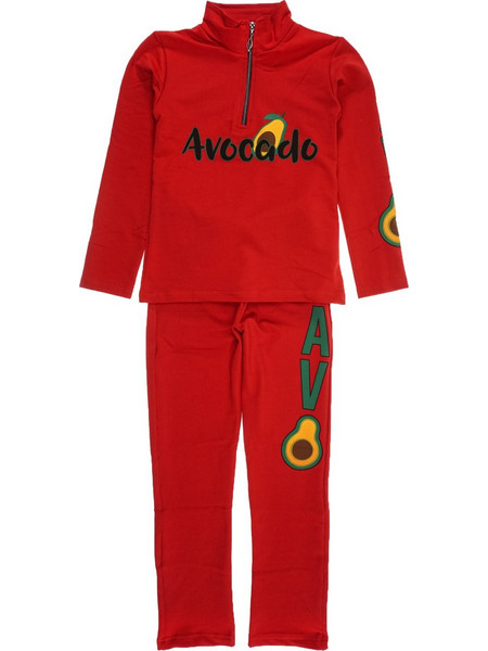 ARS Kids λεπτή φόρμα Red Avocado