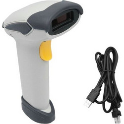 Barcode Scanner Χειρός Laser Ενσύρματο με Δυνατότητα Ανάγνωσης 1D