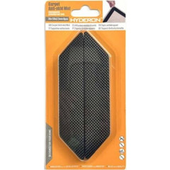 Αντιολισθητικό Πατάκι Χαλιού 30x130x2.5cm 8 τμχ HDE-25132 - Μαύρο