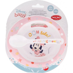 Stor Βρεφικό Σετ Φαγητού 2τμχ Minnie Mouse 13178