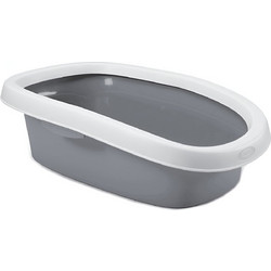 Stefanplast Sprint 10 Λεκάνη Γάτας Γκρι Μ43xΠ31xΥ14cm