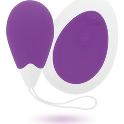Intense Jan Vibrating Egg Remote Deep Δονητής Egg για Ζευγάρια με Τηλεχειριστήριο Μωβ