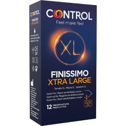Control Feel Make Feel Finissimo XL Προφυλακτικά 12τμχ