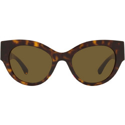 Versace VE 4408 108/73 Γυναικεία Γυαλιά Ηλίου Cat Eye Κοκάλινα Ταρταρούγα με Καφέ Polarized Φακό