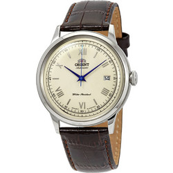 Orient Bambino Ανδρικό Ρολόι Αυτόματο με Καφέ Δερμάτινο Λουράκι FAC00009N0