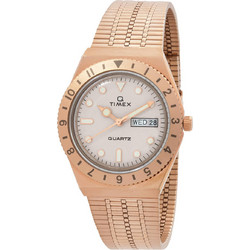 Timex Γυναικείο Ρολόι με Ροζ Χρυσό Μεταλλικό Μπρασελέ TW2U95700