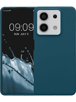 Θήκη Xiaomi Redmi Note 13 5G - KWmobile Soft Flexible Rubber Cover Σιλικόνης - Teal Matte (KWM000020LM002C)