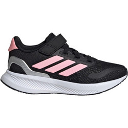 Adidas Runfalcon 5.0 EL Hook Παιδικά Αθλητικά Παπούτσια για Τρέξιμο Μαύρα IE8580