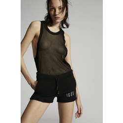 Dsquared2 Αθλητικό Γυναικείο Σορτς Μαύρο S80MU0012S25042-971