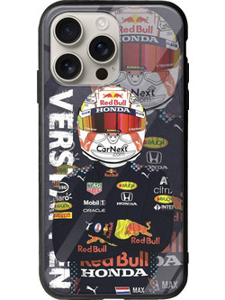 Θήκη Formula 1 - Max Verstappen iPhone 16 Pro Groove TPU (Tempered Glass και TPU)