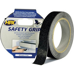 HPX SAFETY GRIP ΑΝΤΙΟΛΙΣΘΗΤΙΚΗ ΤΑΙΝΙΑ ΜΑΥΡΗ 25 mm x 5 m 250501122