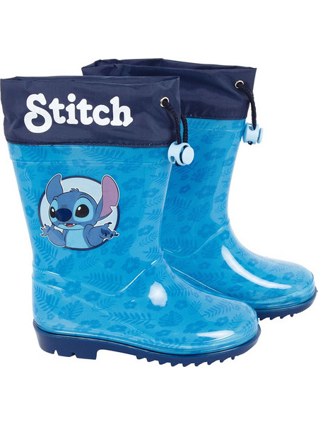 ΠΑΙΔΙΚΕΣ ΜΠΟΤΕΣ ΒΡΟΧΗΣ ΜΠΛΕ LILO & STITCH - STITCH (WD16536)