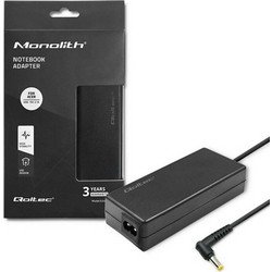 Qoltec Φορτιστής Laptop 40W 19V 2.1A για Acer με Ενσωματωμένο Καλώδιο Τροφοδοσίας 52410
