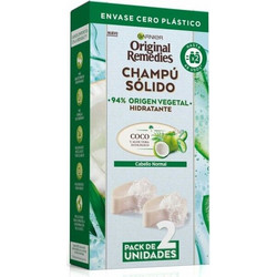 Garnier Botanic Therapy Coconut Recovery Solid Φυτικό Σαμπουάν 2x60gr
