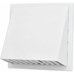 Σχάρα εξαερισμού EDM 87753 Λευκό 17 x 17 cm