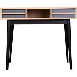 Κονσόλα Industry Sonoma Grey 90x39,5x75Εκ Fylliana