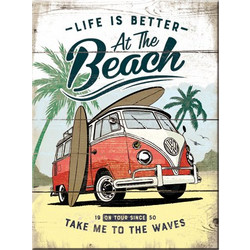 Nostalgic Μεταλλικό μαγνητάκι VW Bulli - Beach