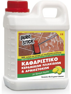 Όξινο καθαριστικό πλακιδίων & αρμόστοκων Durostick 1lt